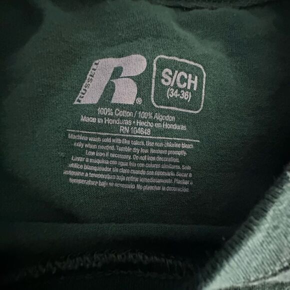 EUC Baylor Bears Green Short Sleeve Baylor University- Size Small - Picture 4 of 4